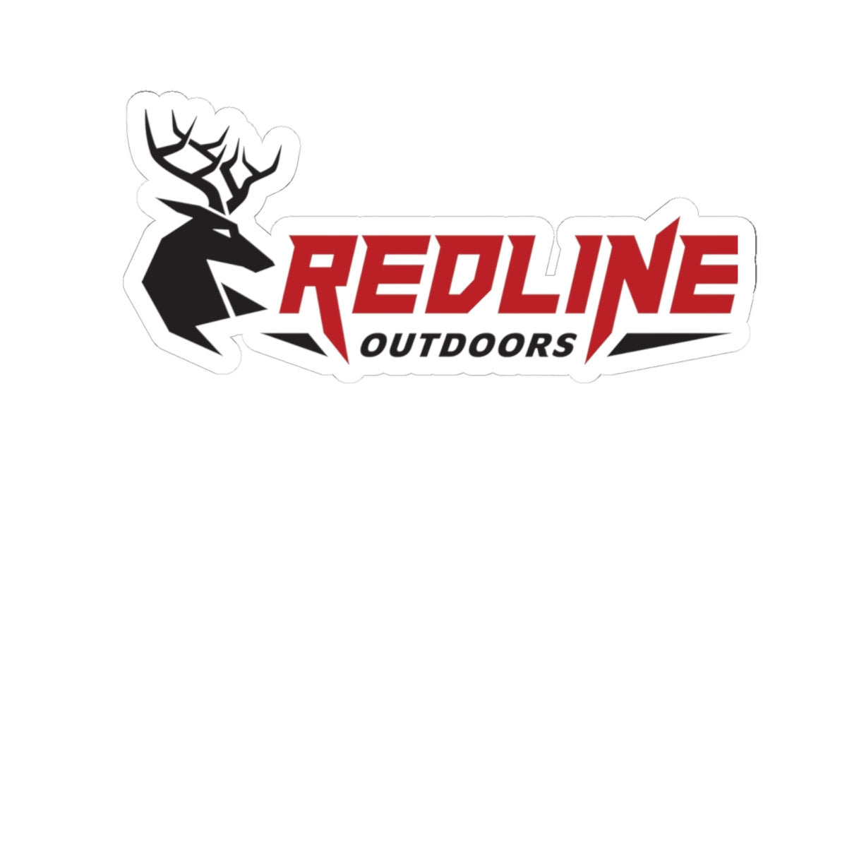 "Redline Built" Kiss-Cut Stickers