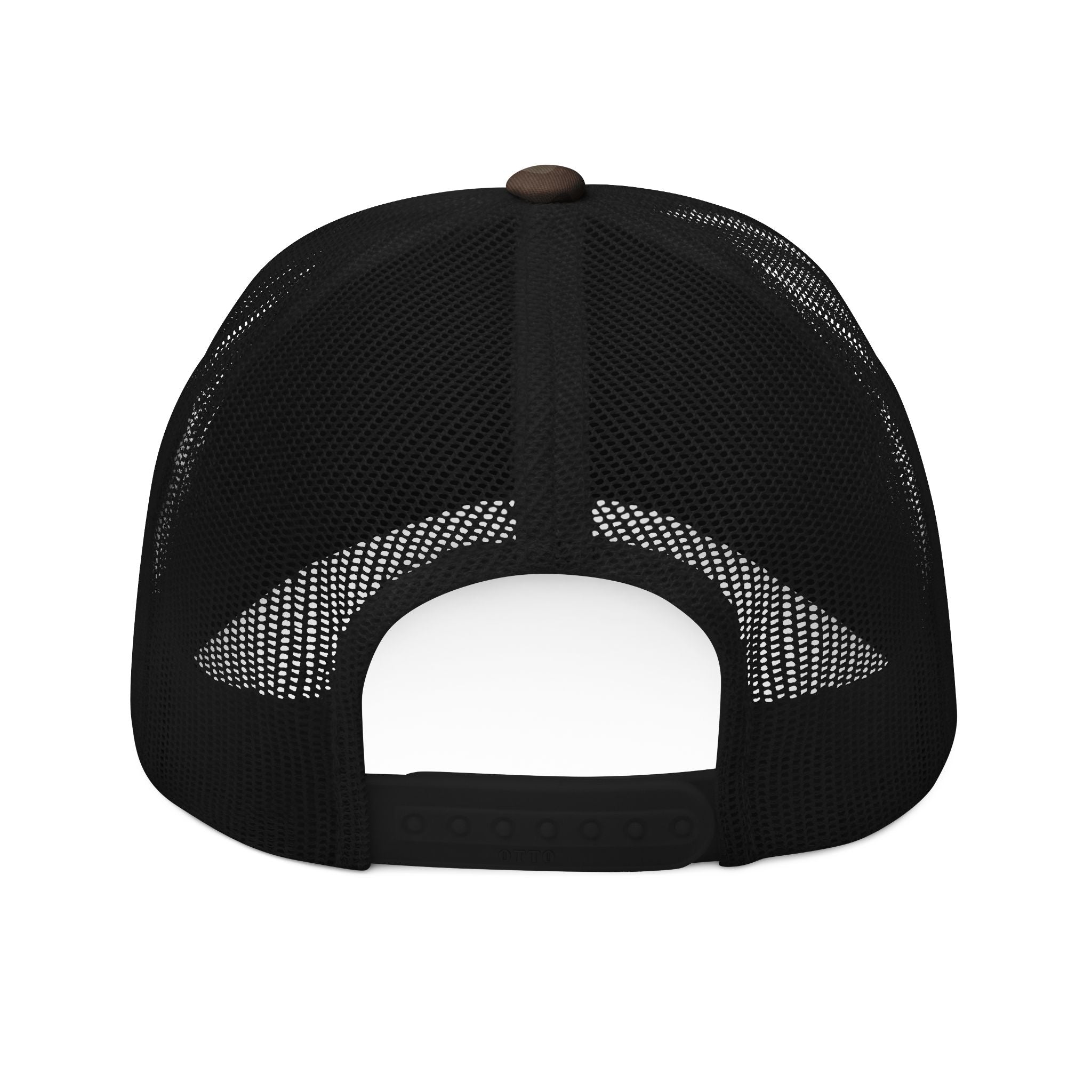 "Timberline Lid" Camouflage Trucker Hat (Embroidery)