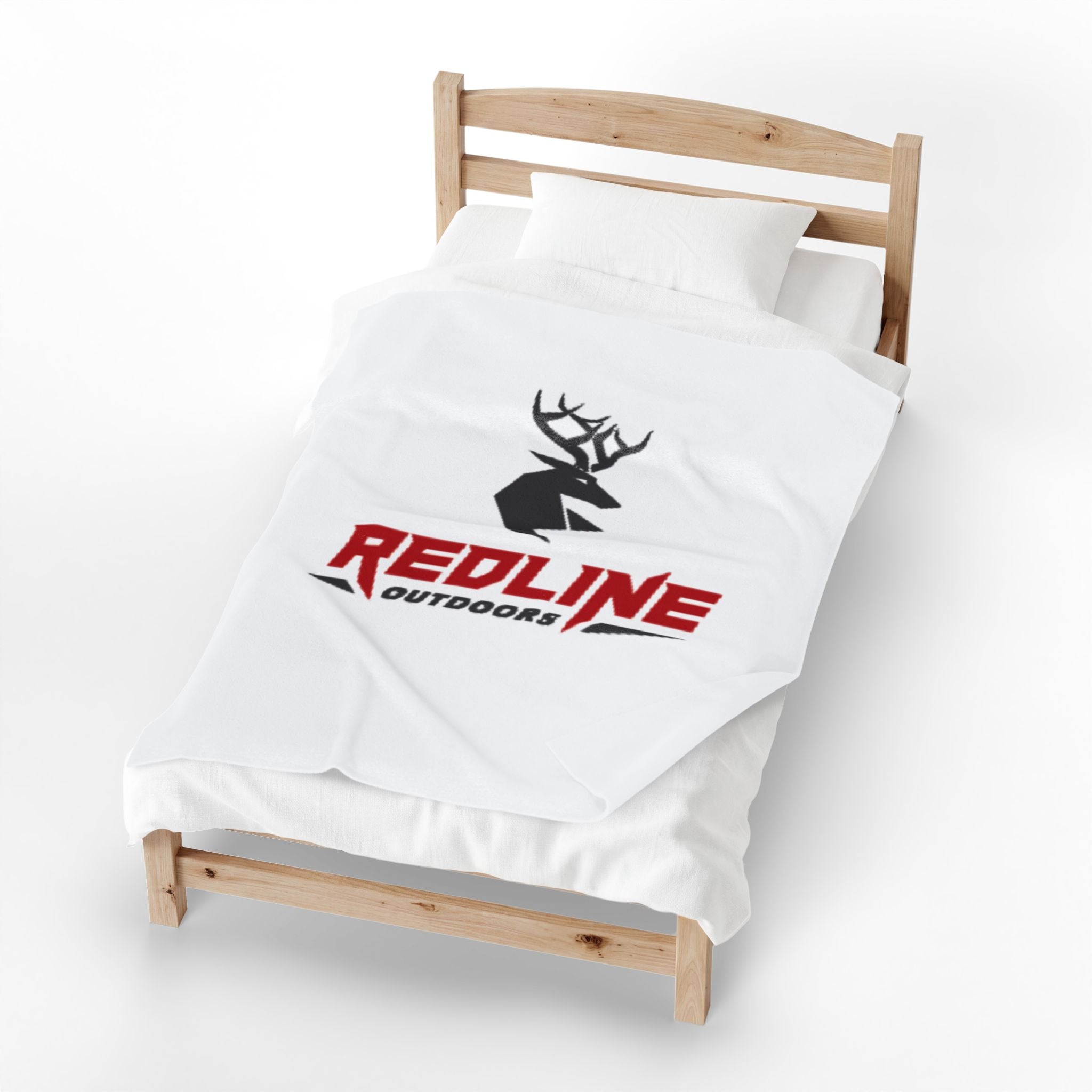 "Cabin Comfort" Velveteen Plush Blanket