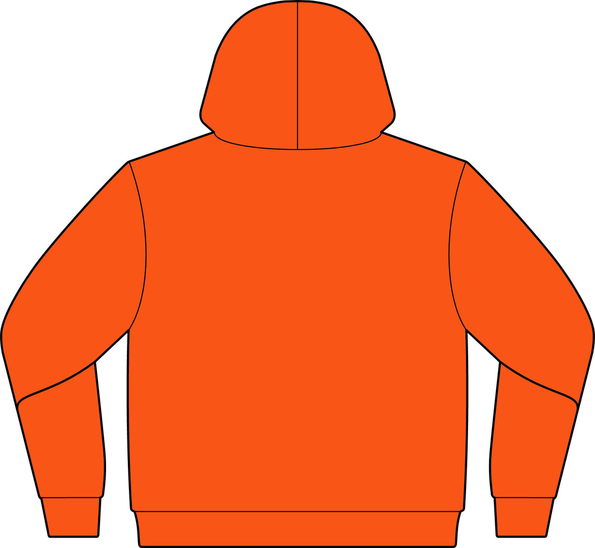 "The Redline Original" Men's Cotton Polyester Hoodie