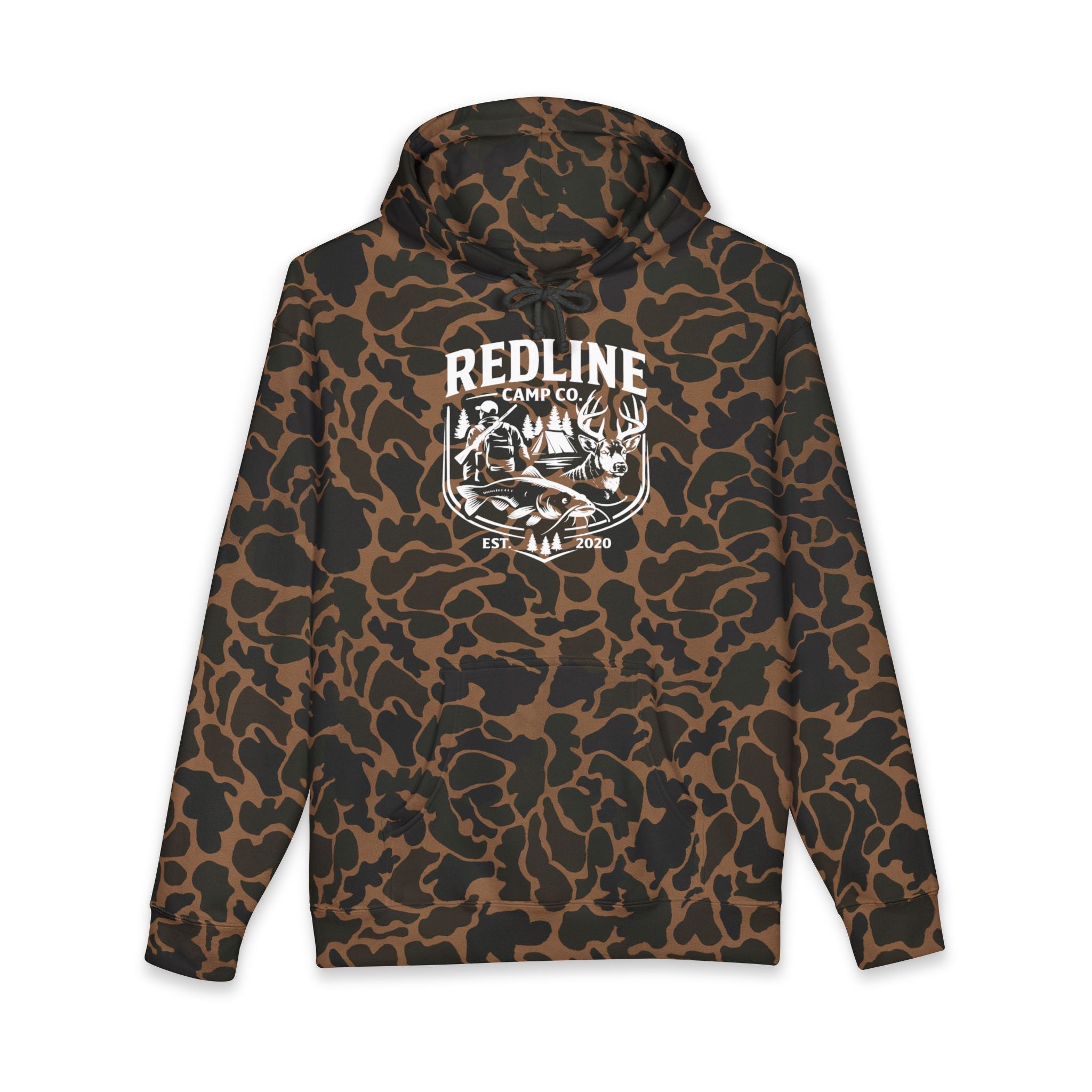 "Duck Camo" Unisex Heavyweight Hooded Sweatshirt
